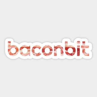 BaconBit - Bacon Print Sticker